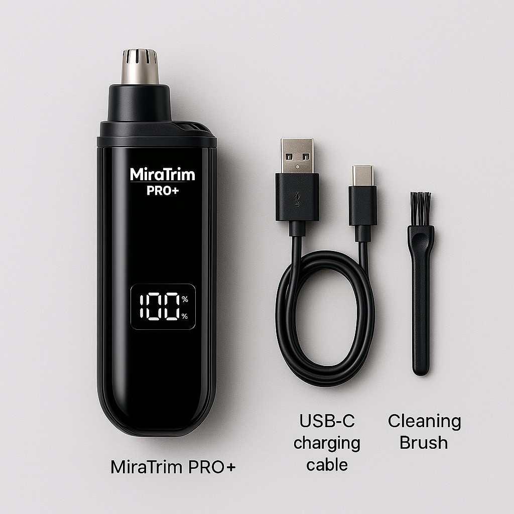 MiraTrim PRO+ | Premium Nose Hair Trimmer